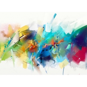 Artă digitală – interactivă - Abstracția Impulsul culorilor - 6