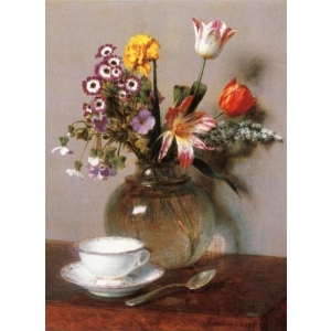 Ilia Repin - Vaza cu flori 4 - 5